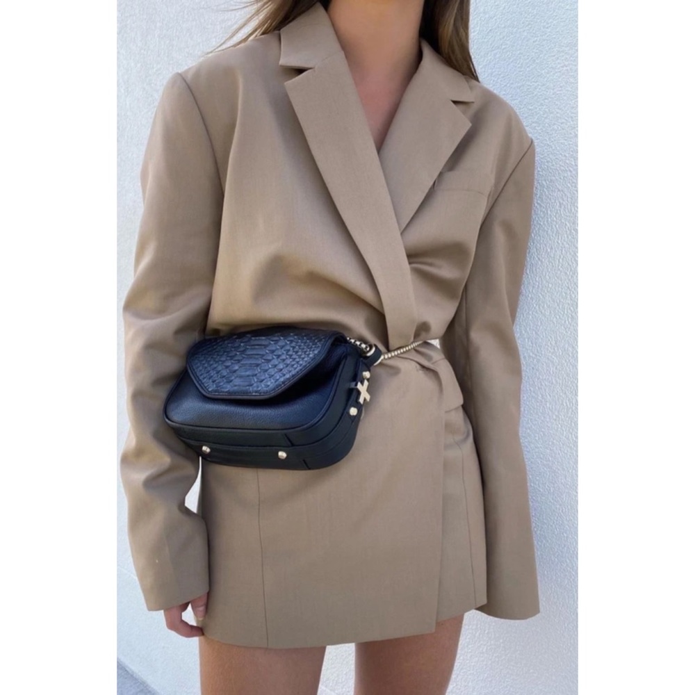 NWT Lioness Welcome To The Jungle Beige Blazer